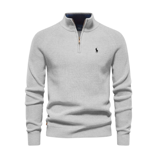 Essential Quarter-Zip Polo Sweater