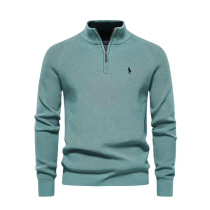 Essential Quarter-Zip Polo Sweater